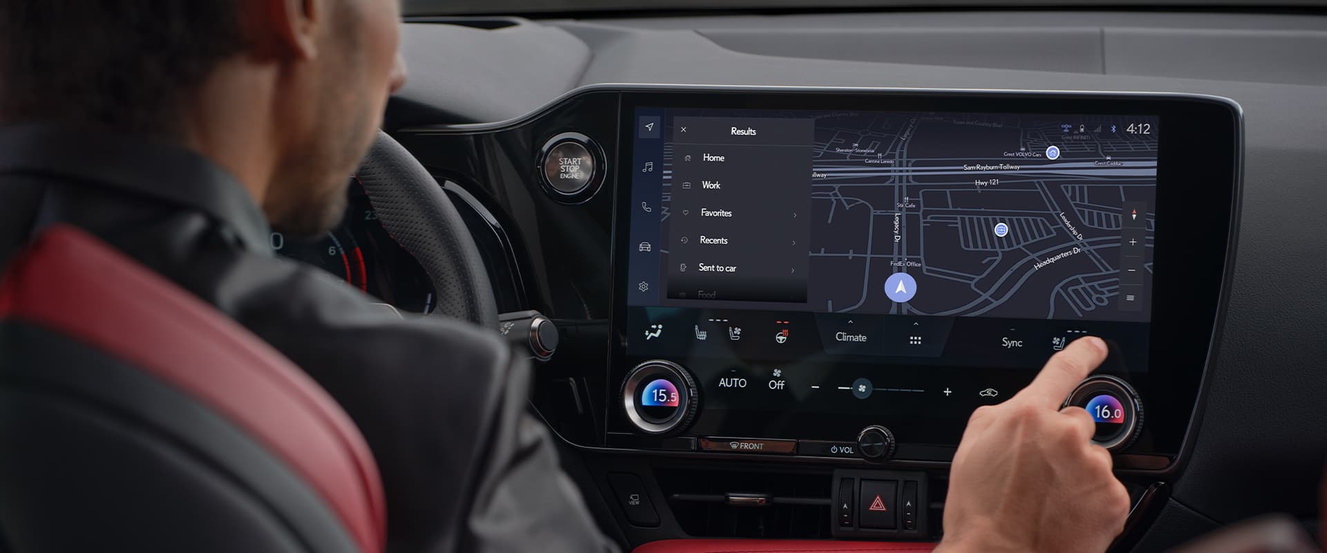 Lexus NX 350h F Sport Interior Gallery