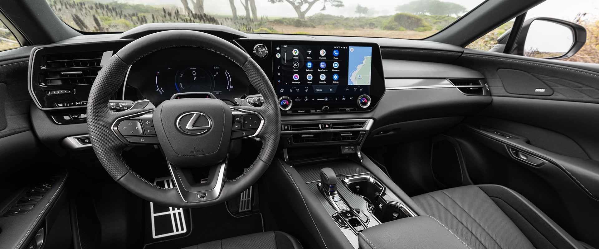 Lexus RX 500h F Sport Interior Gallery Images