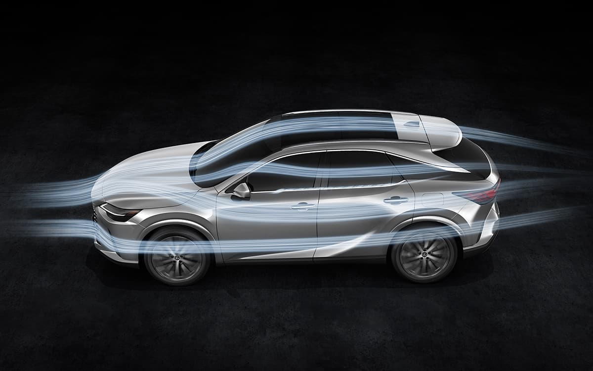 http://Lexus%20RX%20500h%20F%20Sport%20Improved%20Aerodynamics