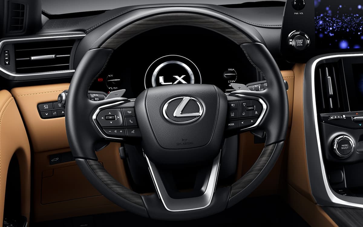 http://Lexus%20LX%20500d%20Multi-function%20Steering%20Wheel