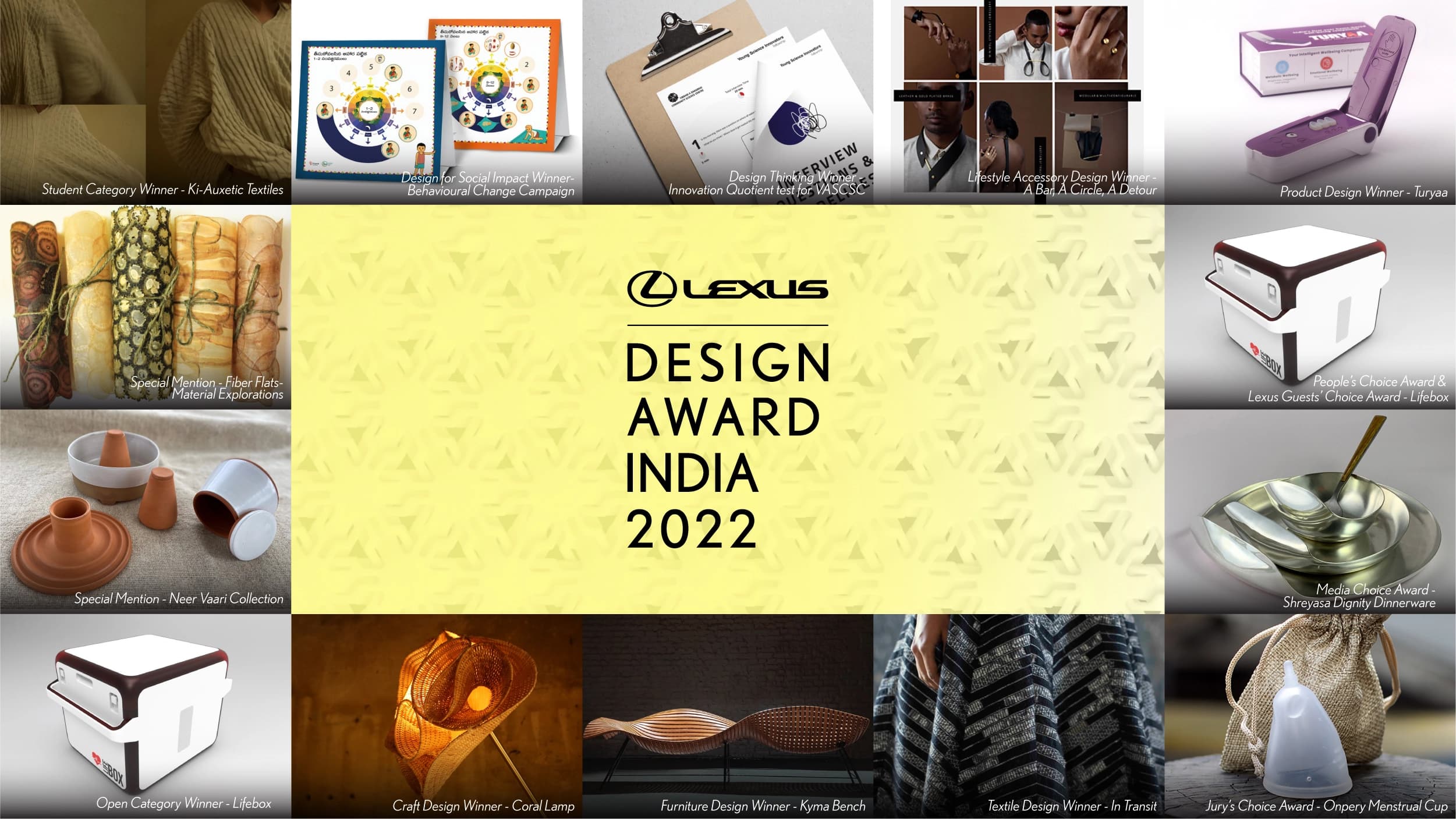 LEXUS DESIGN AWARD INDIA 2022: 5 YEARS OF NURTURING THE NEXT GENERATION OF DESIGNERS IN INDIA