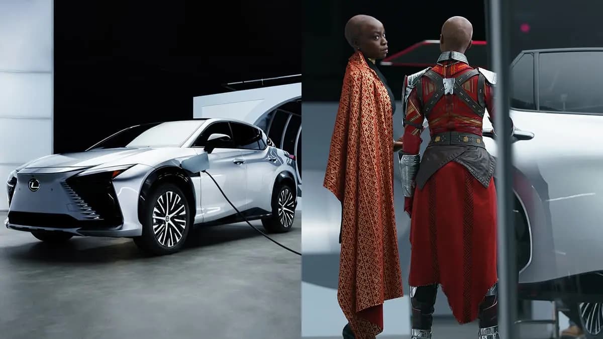ALL-NEW LEXUS RZ 450e ELECTRIFIES IN MARVEL STUDIOS’ “BLACK PANTHER: WAKANDA FOREVER” AD SPOTS 2022